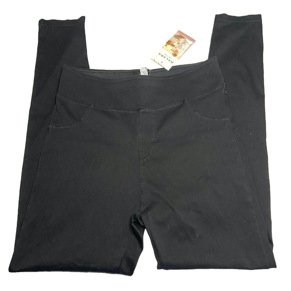 Halara Women’s Black Leggings With Pockets - Size L - NWT Basics Stretch